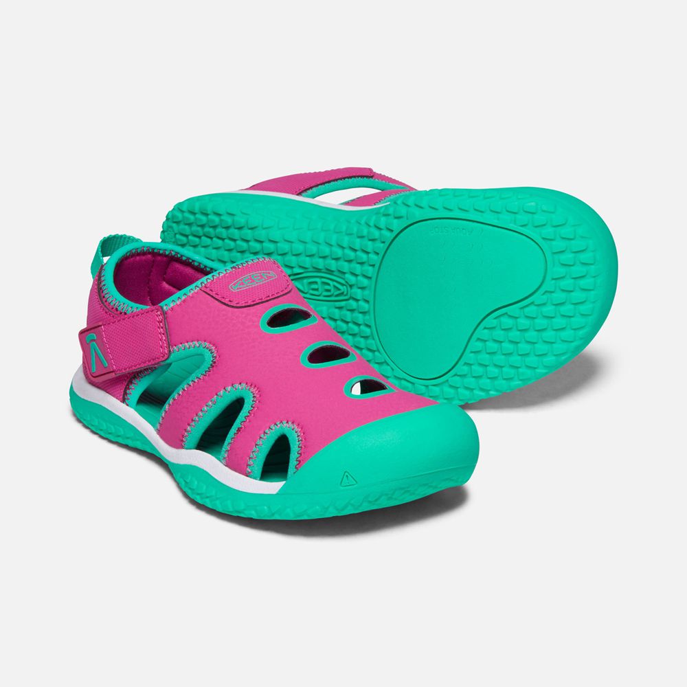 Keen Sandaal Kinderen Roze/Groen - Stingray - 36517-HGJO